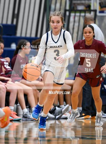 Thumbnail 3 in Cherokee Trail vs. Mullen (ThunderRidge Tournament) photogallery.