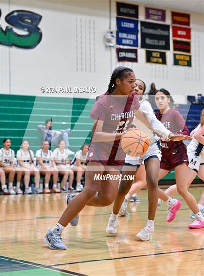Thumbnail 3 in Cherokee Trail vs. Mullen (ThunderRidge Tournament) photogallery.