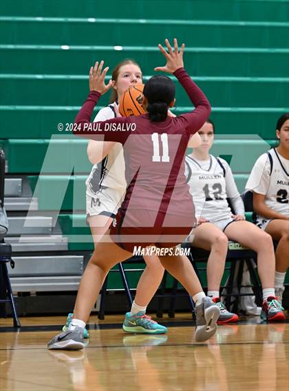 Thumbnail 1 in Cherokee Trail vs. Mullen (ThunderRidge Tournament) photogallery.