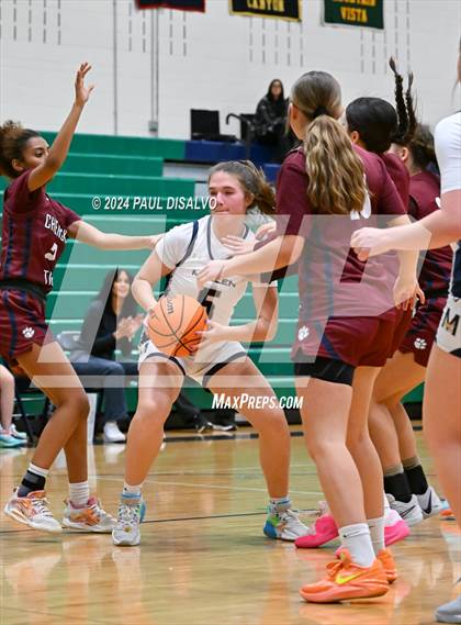 Thumbnail 1 in Cherokee Trail vs. Mullen (ThunderRidge Tournament) photogallery.