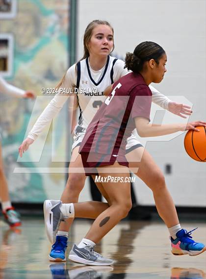 Thumbnail 3 in Cherokee Trail vs. Mullen (ThunderRidge Tournament) photogallery.