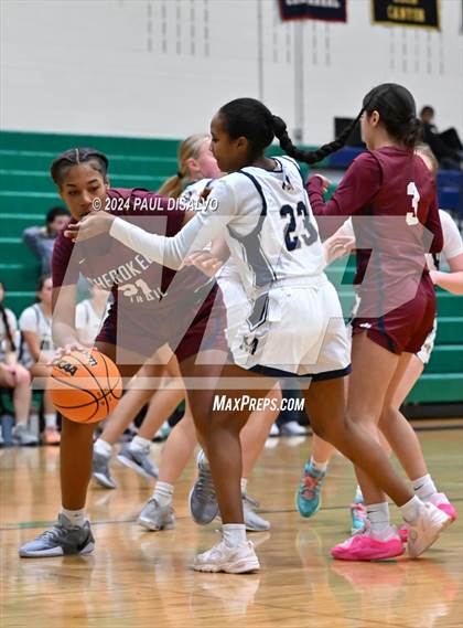 Thumbnail 3 in Cherokee Trail vs. Mullen (ThunderRidge Tournament) photogallery.