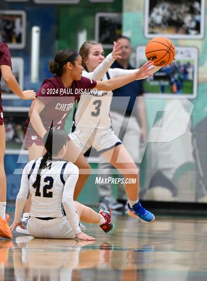 Thumbnail 1 in Cherokee Trail vs. Mullen (ThunderRidge Tournament) photogallery.