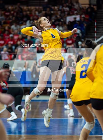 Thumbnail 3 in Simla vs. Sedgwick County (CHSAA 2A Championship) photogallery.