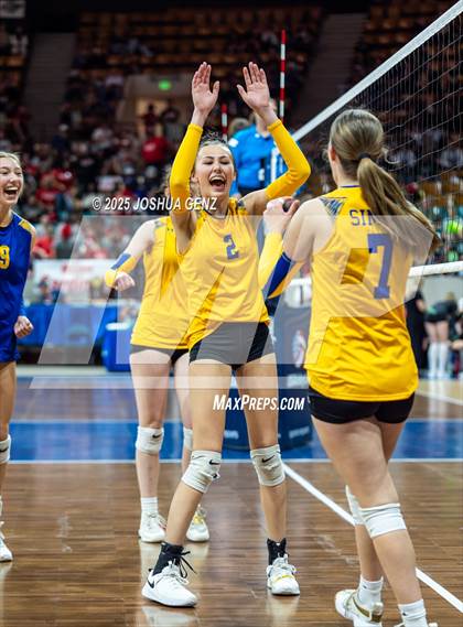 Thumbnail 1 in Simla vs. Sedgwick County (CHSAA 2A Championship) photogallery.