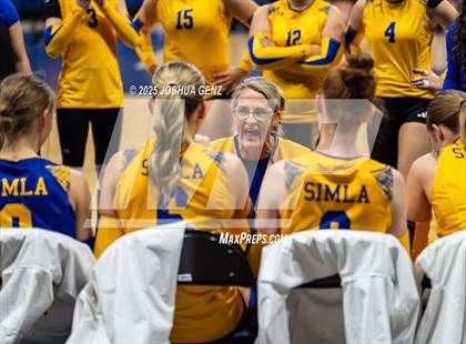Thumbnail 2 in Simla vs. Sedgwick County (CHSAA 2A Championship) photogallery.