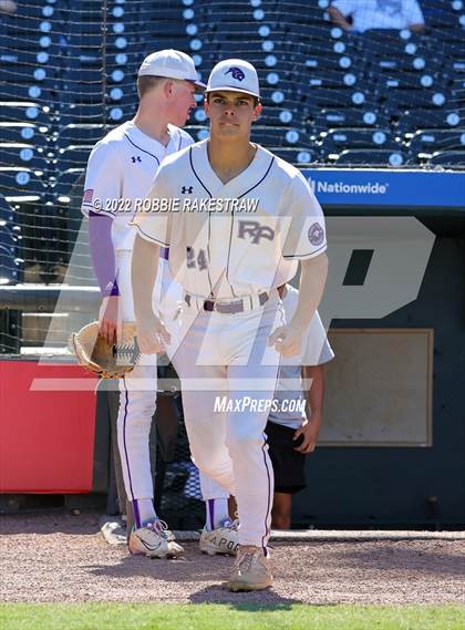Thumbnail 3 in Ridge Point vs. Southlake Carroll (UIL 6A Baseball Semifinal) photogallery.
