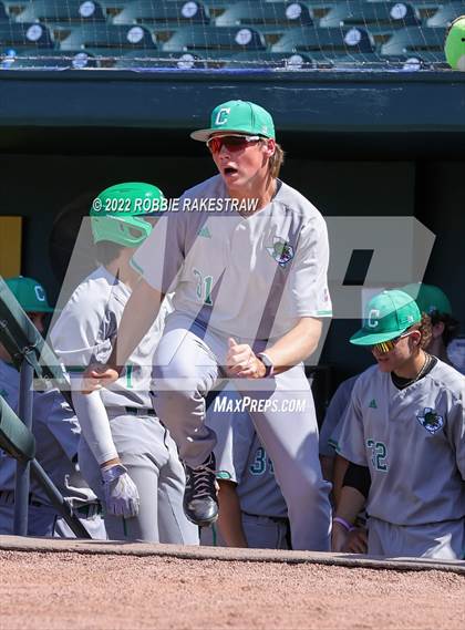 Thumbnail 3 in Ridge Point vs. Southlake Carroll (UIL 6A Baseball Semifinal) photogallery.