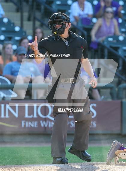 Thumbnail 2 in Ridge Point vs. Southlake Carroll (UIL 6A Baseball Semifinal) photogallery.
