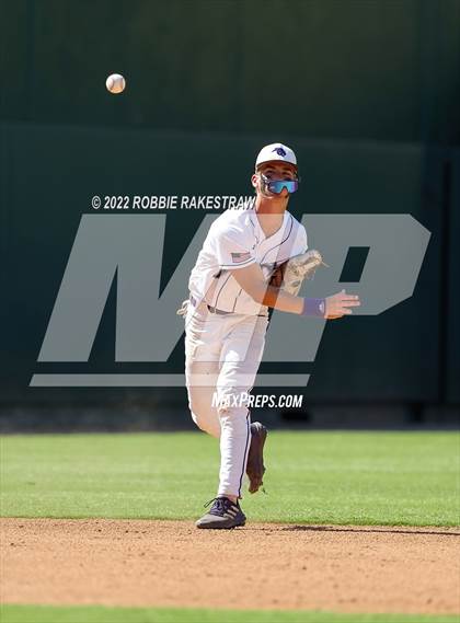 Thumbnail 3 in Ridge Point vs. Southlake Carroll (UIL 6A Baseball Semifinal) photogallery.