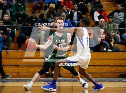 Thumbnail 3 in Lane Tech vs Proviso East (IHSA 4A Regional Semifinal) photogallery.