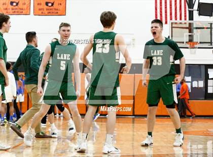 Thumbnail 2 in Lane Tech vs Proviso East (IHSA 4A Regional Semifinal) photogallery.