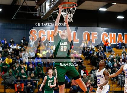 Thumbnail 2 in Lane Tech vs Proviso East (IHSA 4A Regional Semifinal) photogallery.