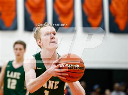 Thumbnail 2 in Lane Tech vs Proviso East (IHSA 4A Regional Semifinal) photogallery.