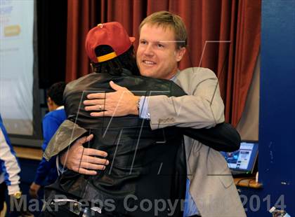 Thumbnail 1 in Adoree' Jackson Signing Day Ceremony photogallery.
