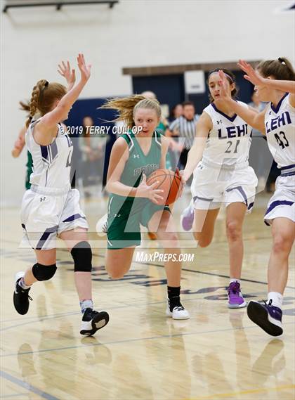 Thumbnail 1 in Provo vs. Lehi (South Mountain Holiday Classic) photogallery.
