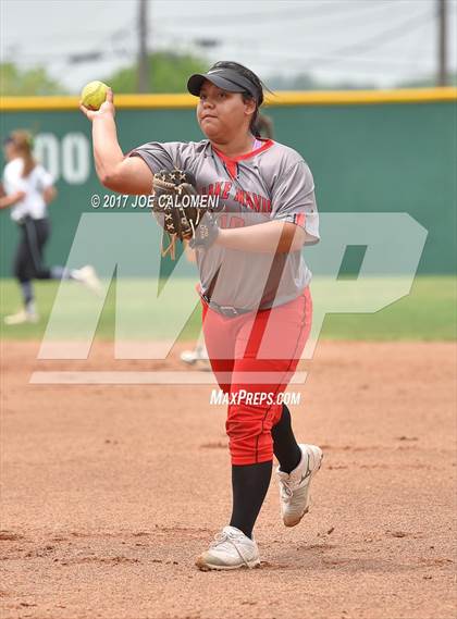 Thumbnail 1 in Reagan [Ronald] vs Lake Travis Game 2 (UIL 6A Bi-District Playoff) photogallery.