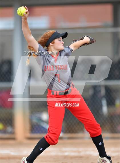 Thumbnail 3 in Reagan [Ronald] vs Lake Travis Game 2 (UIL 6A Bi-District Playoff) photogallery.