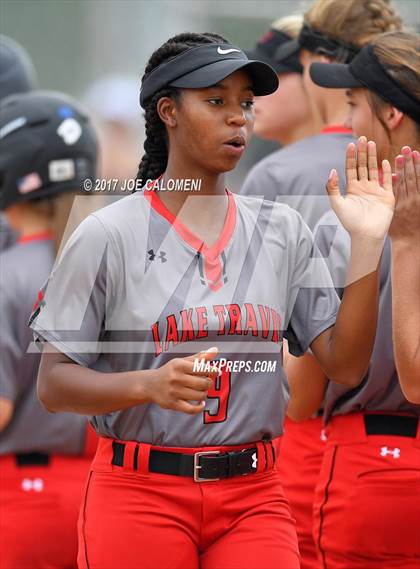 Thumbnail 1 in Reagan [Ronald] vs Lake Travis Game 2 (UIL 6A Bi-District Playoff) photogallery.