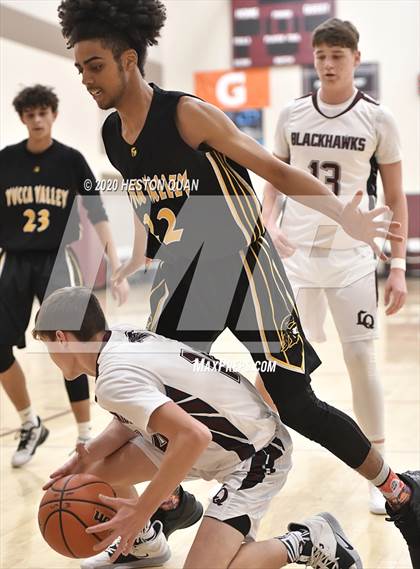 Thumbnail 2 in Yucca Valley vs. La Quinta (Rancho Mirage Holiday Invitational) photogallery.