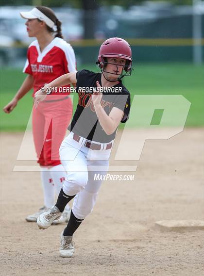 Thumbnail 2 in Rocky Mountain vs Regis Jesuit (Loveland Softball Showcase) photogallery.