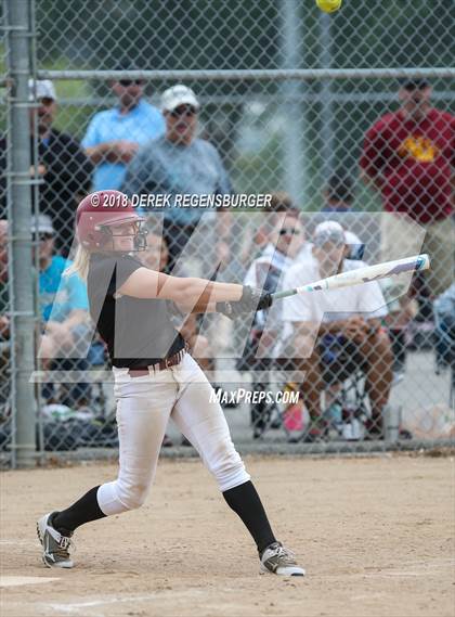 Thumbnail 2 in Rocky Mountain vs Regis Jesuit (Loveland Softball Showcase) photogallery.