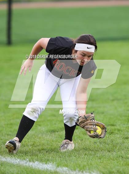 Thumbnail 2 in Rocky Mountain vs Regis Jesuit (Loveland Softball Showcase) photogallery.