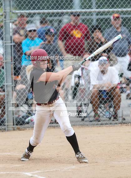 Thumbnail 2 in Rocky Mountain vs Regis Jesuit (Loveland Softball Showcase) photogallery.
