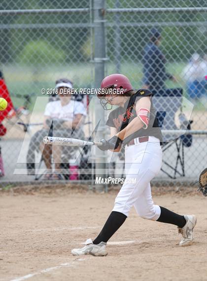 Thumbnail 2 in Rocky Mountain vs Regis Jesuit (Loveland Softball Showcase) photogallery.
