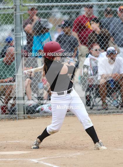Thumbnail 3 in Rocky Mountain vs Regis Jesuit (Loveland Softball Showcase) photogallery.