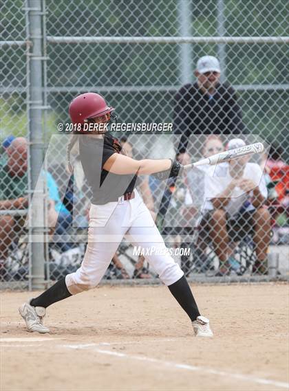 Thumbnail 2 in Rocky Mountain vs Regis Jesuit (Loveland Softball Showcase) photogallery.
