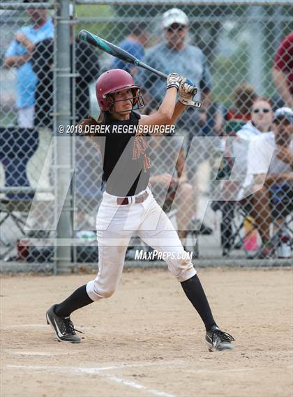 Thumbnail 1 in Rocky Mountain vs Regis Jesuit (Loveland Softball Showcase) photogallery.
