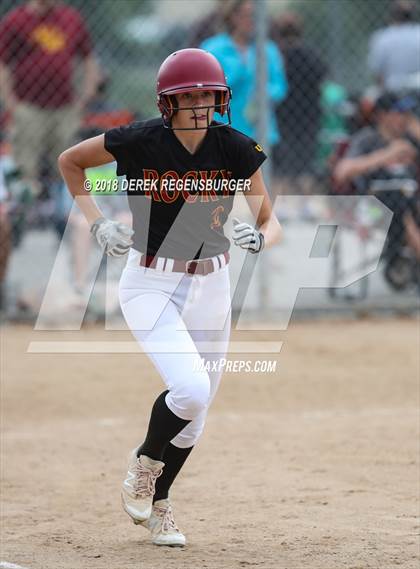 Thumbnail 3 in Rocky Mountain vs Regis Jesuit (Loveland Softball Showcase) photogallery.