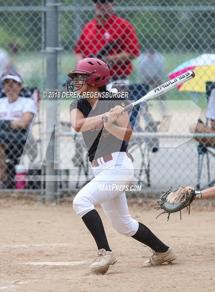 Thumbnail 3 in Rocky Mountain vs Regis Jesuit (Loveland Softball Showcase) photogallery.