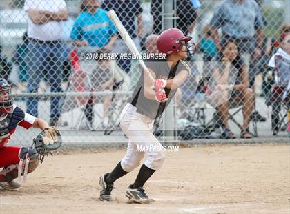 Thumbnail 3 in Rocky Mountain vs Regis Jesuit (Loveland Softball Showcase) photogallery.