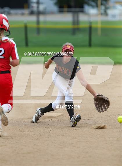 Thumbnail 3 in Rocky Mountain vs Regis Jesuit (Loveland Softball Showcase) photogallery.