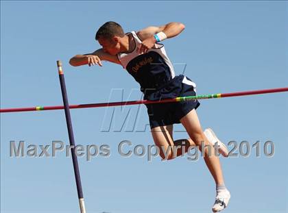 Thumbnail 2 in CIF SJS Masters Championships (Boys Pole Vault - Final) photogallery.