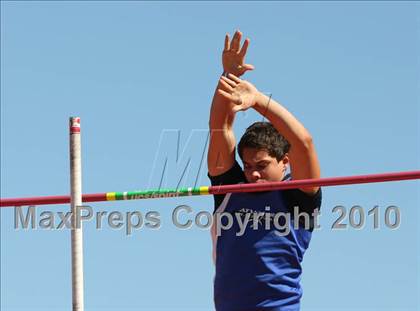 Thumbnail 2 in CIF SJS Masters Championships (Boys Pole Vault - Final) photogallery.