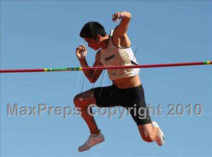 Thumbnail 2 in CIF SJS Masters Championships (Boys Pole Vault - Final) photogallery.