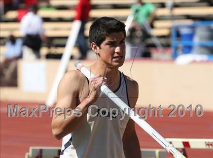 Thumbnail 1 in CIF SJS Masters Championships (Boys Pole Vault - Final) photogallery.