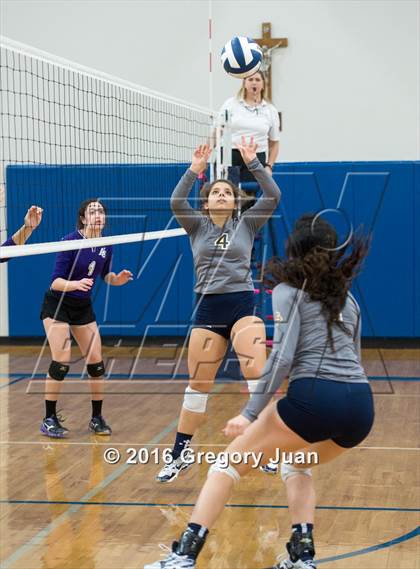 Thumbnail 1 in Ascension Catholic vs Pope John Paul II (Catholic League Tournament) photogallery.