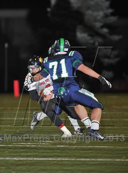 Thumbnail 3 in Castle View @ ThunderRidge (CHSAA 5A First Round) photogallery.