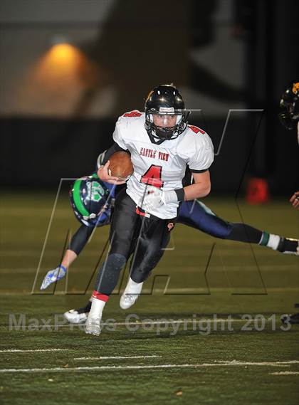 Thumbnail 1 in Castle View @ ThunderRidge (CHSAA 5A First Round) photogallery.