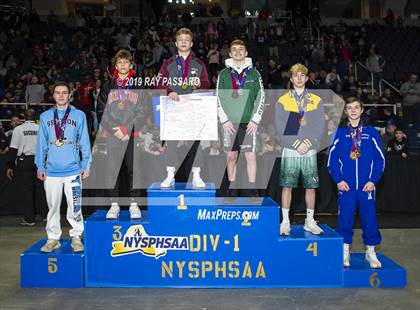 Thumbnail 3 in NYSPHSAA D1 Wrestling Championships (Podiums, Awards, Opening Ceremony) photogallery.