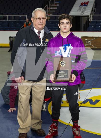 Thumbnail 3 in NYSPHSAA D1 Wrestling Championships (Podiums, Awards, Opening Ceremony) photogallery.