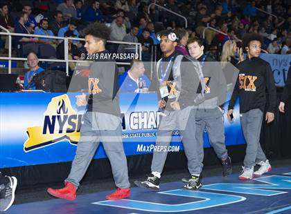 Thumbnail 2 in NYSPHSAA D1 Wrestling Championships (Podiums, Awards, Opening Ceremony) photogallery.