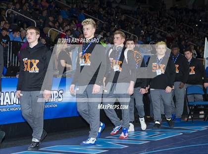 Thumbnail 3 in NYSPHSAA D1 Wrestling Championships (Podiums, Awards, Opening Ceremony) photogallery.