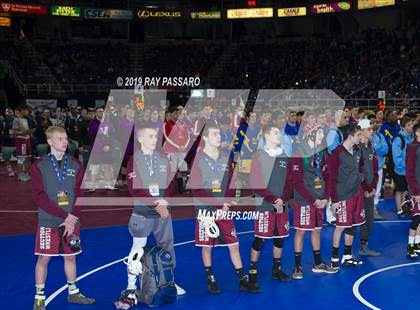 Thumbnail 2 in NYSPHSAA D1 Wrestling Championships (Podiums, Awards, Opening Ceremony) photogallery.