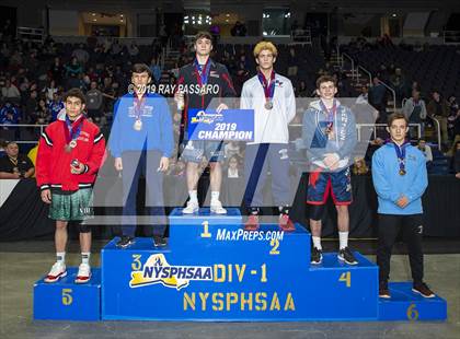Thumbnail 2 in NYSPHSAA D1 Wrestling Championships (Podiums, Awards, Opening Ceremony) photogallery.