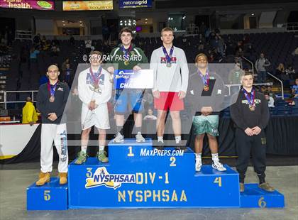 Thumbnail 2 in NYSPHSAA D1 Wrestling Championships (Podiums, Awards, Opening Ceremony) photogallery.